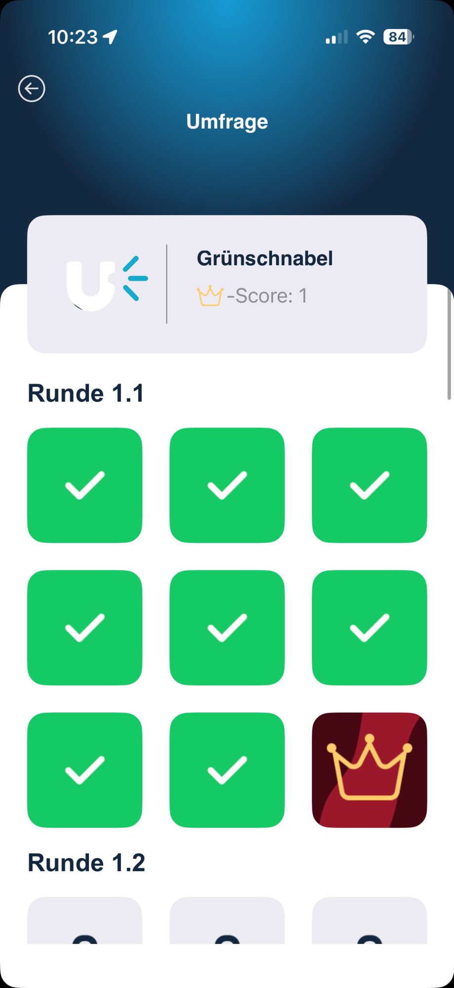 unduso App – Umfrage-Ergebnisse